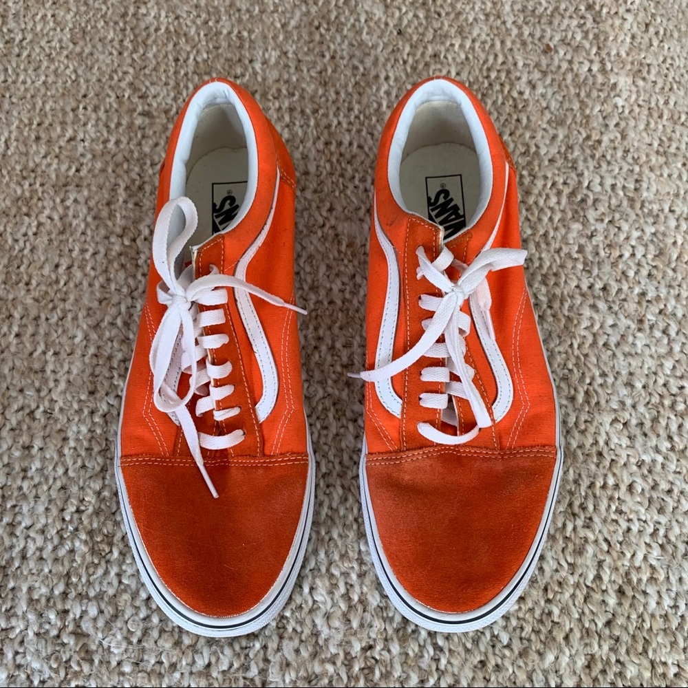 Orange Vans Old Skool (13)